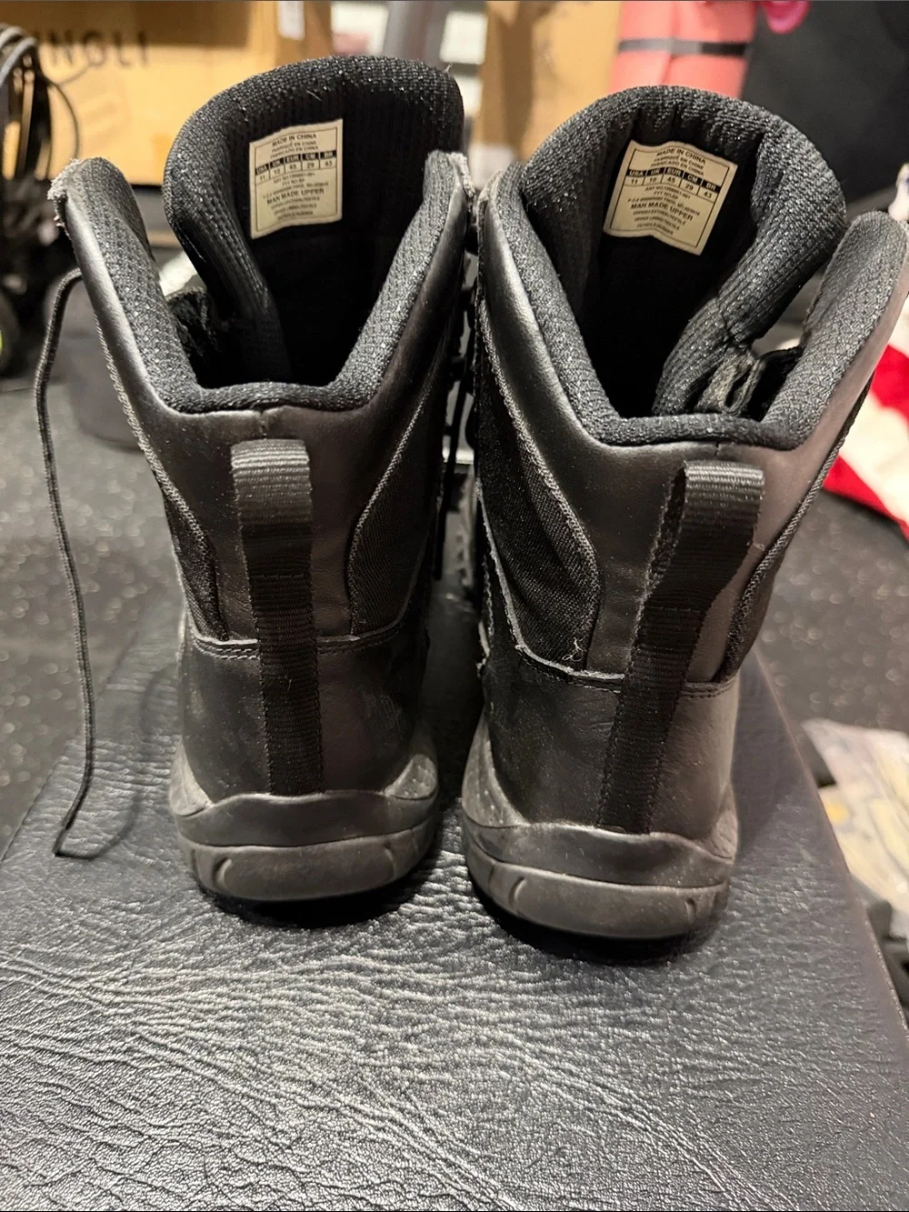 Under Armour Black Tactical Lace-Up Boots